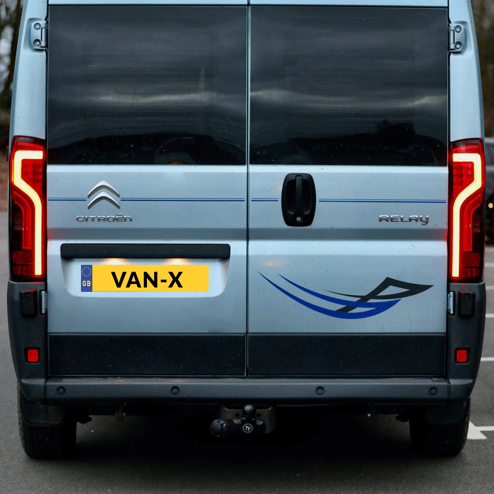 For Peugeot Boxer full LED Rear Lights Cluster, Tailight, Rear Light Unit, Replacement Smoked Light, Van-X, NEW