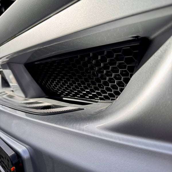 For Mercedes Sprinter Dodge 907 Front Bumper Honeycomb Mesh Grilles – Set of 2 - Van-X