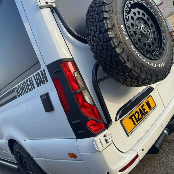 For Mercedes-Benz Sprinter Dodge 907 Rear Light Guards | Tail Light Protectors for Sprinter Vans – Van-X