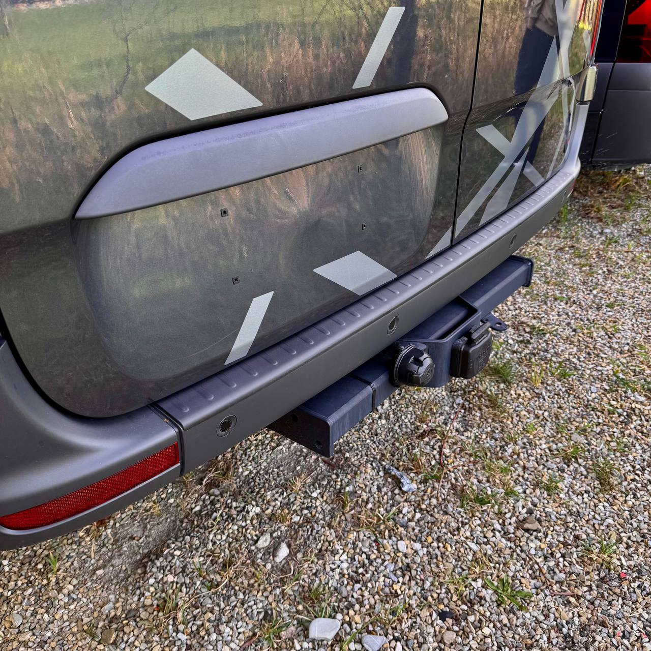 For Mercedes-Benz Sprinter Dodge 907 Rear Bumper Protector | Heavy-Duty Van Bumper Guard – Van-X