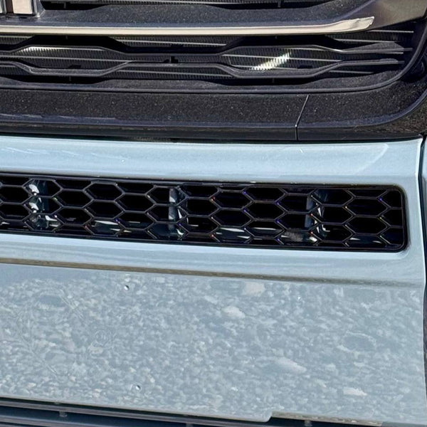 For Fiat Ducato Bumper Honeycomb - Gloss Black, No Parking Sensors Replacement