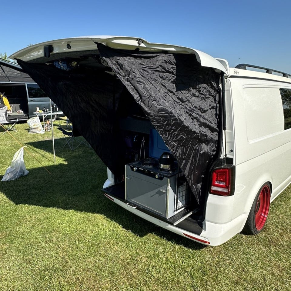 For VW T6.1 Tailgate Model Only Rear Wing Back Wind Breaker for Transporter Campervan | Van-X
