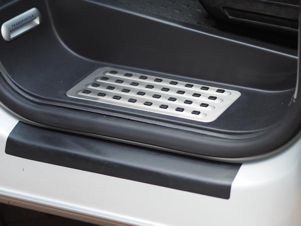 For VW T6 Caravelle Style Full Step Set – 3-Piece for Driver, Passenger & Sliding Door | Campervan Conversion, Highline Logo, LED