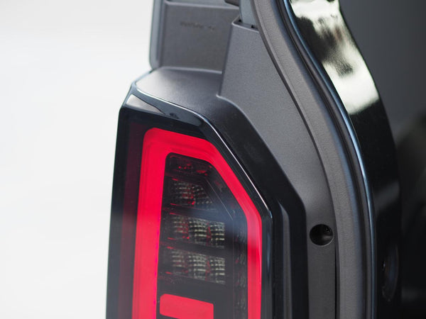 For VW T6 Smoked Tailgate LHD Red-Bars European Left Hand Drive Van only Sequential Indicator