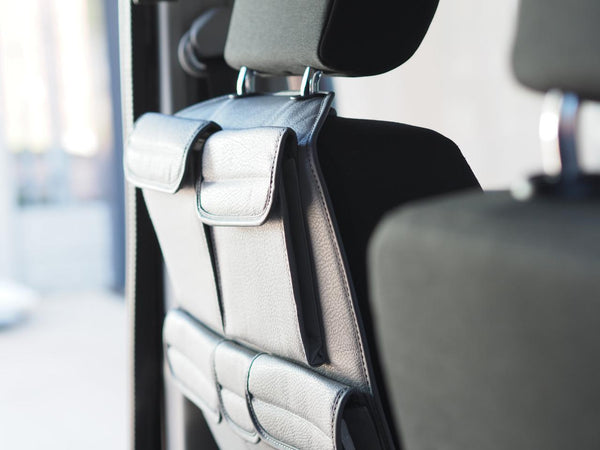 For VW T5 T5.1 Transporter Campervan Leatherette Back Seat Organiser Set of 2 bundle