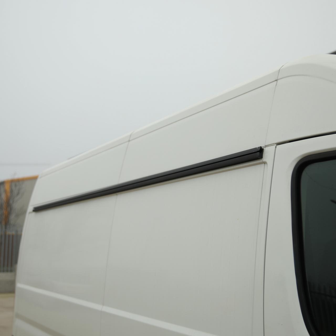 For Fiat Ducato / Ram ProMaster Awning Rails (Black) - B-Grade - Collection Only