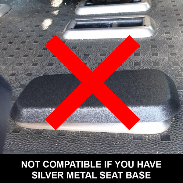 For VW T6 Kombi Rear Seat Base Caps – Set of 4 Covers