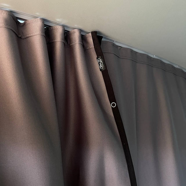 For Citroën Relay Cab Divider Curtain Kit with Rail Premium Quality  - Van-X