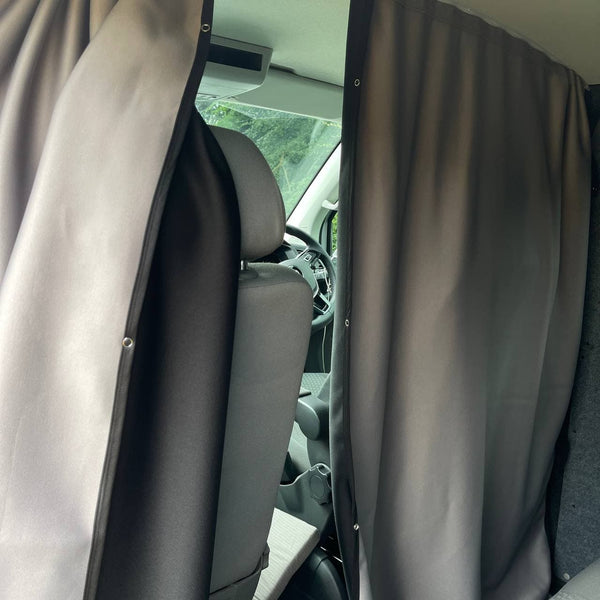 For Citroen Dispatch Cab Divider Curtain Kit with Rail Premium Quality - Van-X