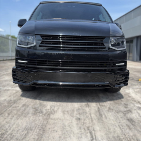 For VW T6 Transporter Front Sportline Spoiler –  Painted & Ready to Fit | Front End Upgrade