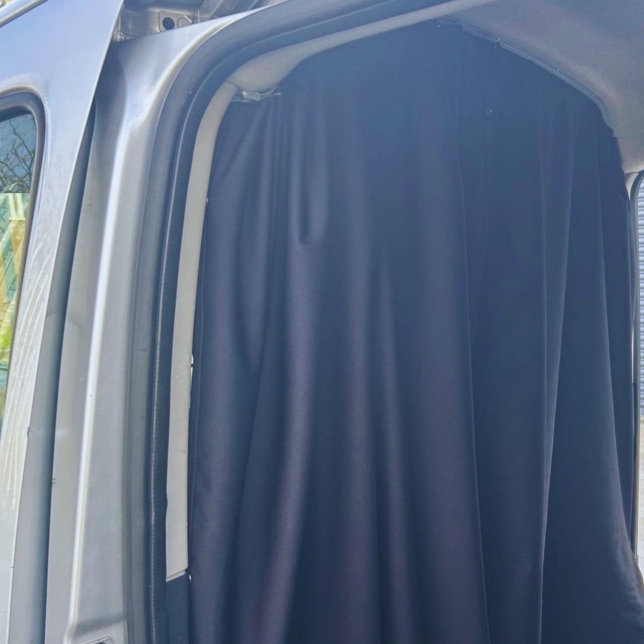 For Citroen Dispatch Cab Divider Curtain Kit with Rail Premium Quality - Van-X