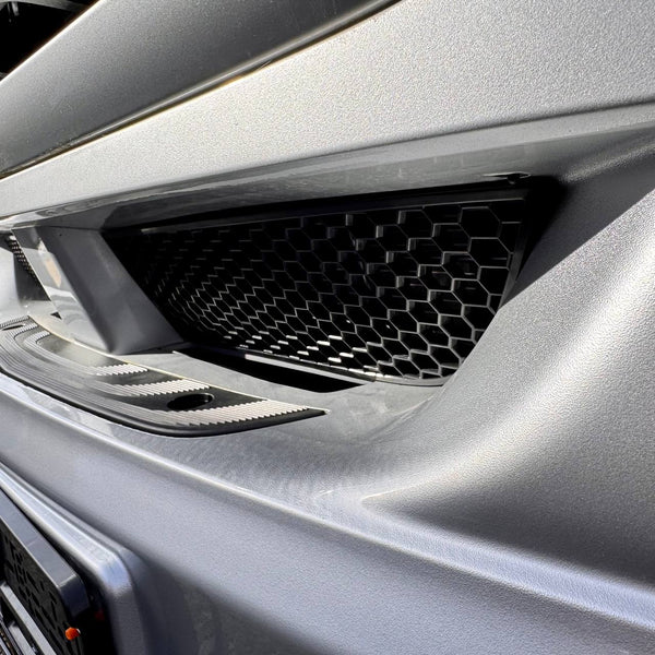 For Mercedes Sprinter Dodge 907 Front Bumper Honeycomb Mesh Grilles – Set of 2 - Van-X