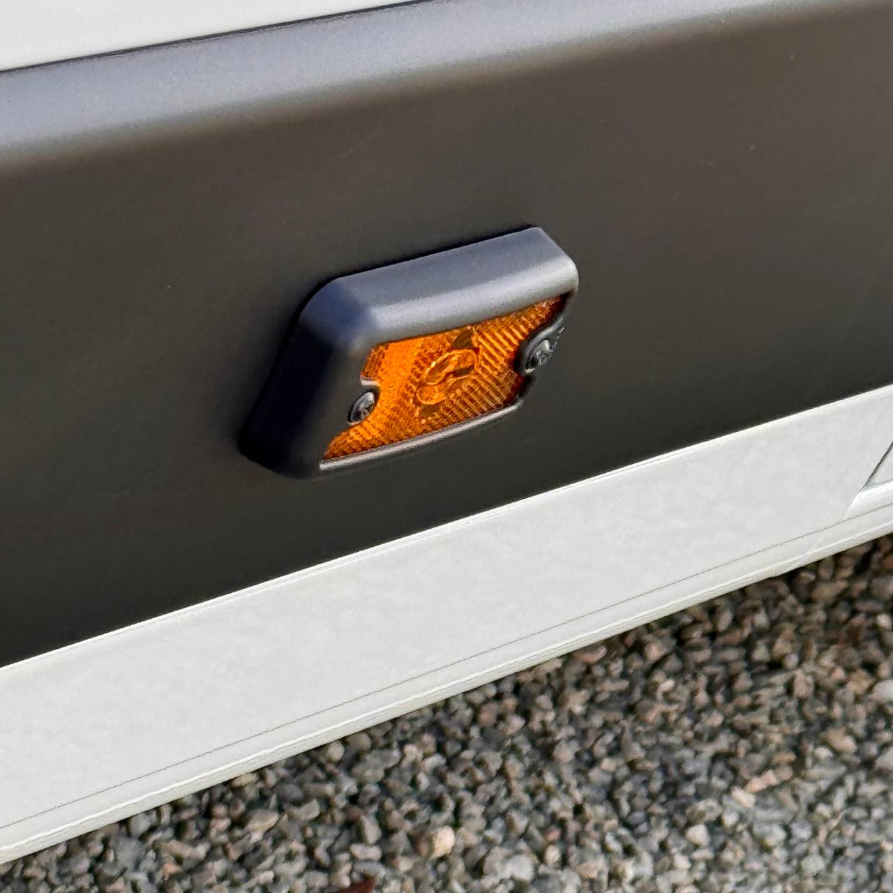 For Vauxhall Movano Signal Marker Light Cover Guard – Textured Black | Van-X