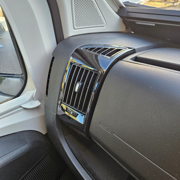 For Citroen Relay Dashboard Air Vent (Black) - Painted and Ready to Fit - OEM Replacement