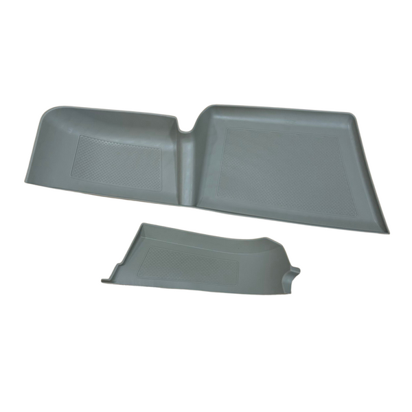 For Peugeot Boxer Lower Dashboard Rubber Inserts/Mats Light Grey autotrail motorhome, camper