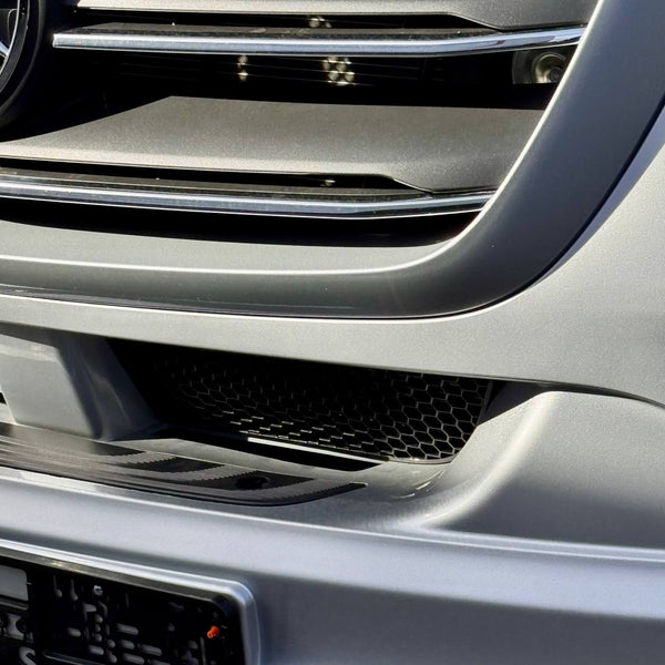For Mercedes Sprinter Dodge 907 Front Bumper Honeycomb Mesh Grilles – Set of 2 - Van-X
