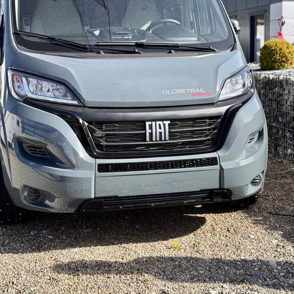 For Citroen Relay Honeycomb Bumper Grille Without Parking Sensors - Gloss Black | Van-X