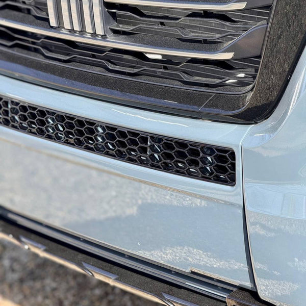 For Citroen Relay Honeycomb Bumper Grille Without Parking Sensors - Gloss Black | Van-X