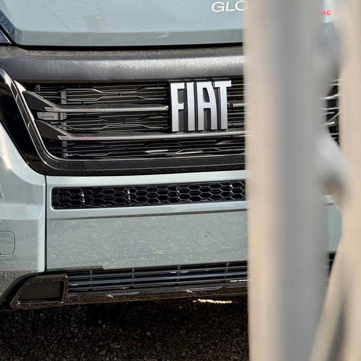 For Peugeot Boxer Bumper Honeycomb without Parking Sensors - Gloss Black | Van-X