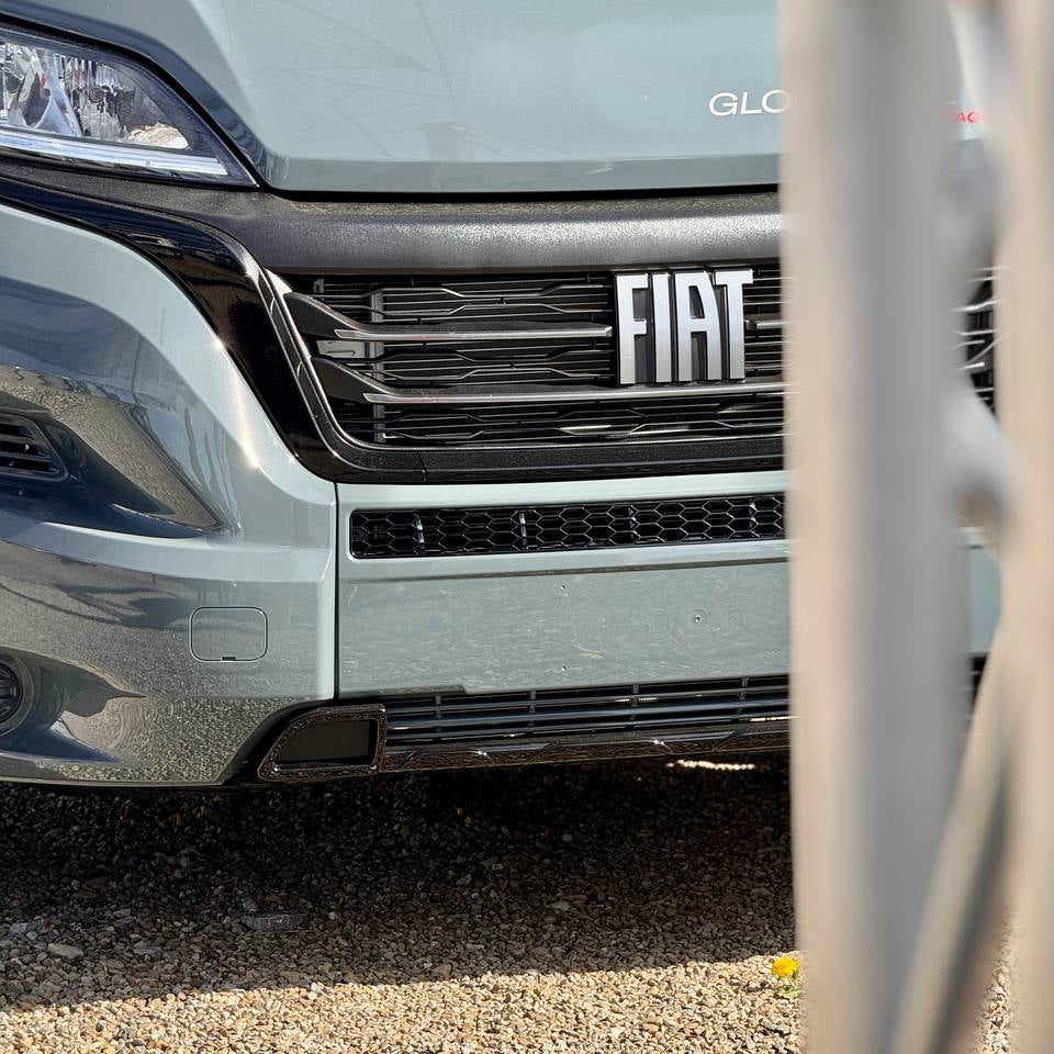 For Vauxhall Movano Bumper Honeycomb - Gloss Black, No Parking Sensors Replacement