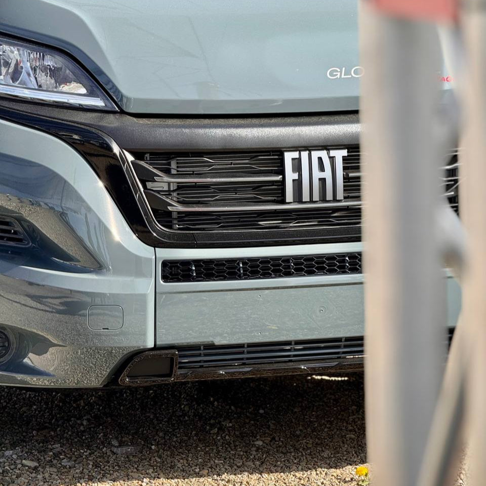 For Citroen Relay Honeycomb Bumper Grille Without Parking Sensors - Gloss Black | Van-X