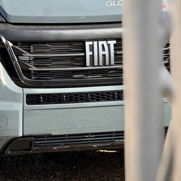 For Peugeot Boxer Bumper Honeycomb without Parking Sensors - Gloss Black | Van-X