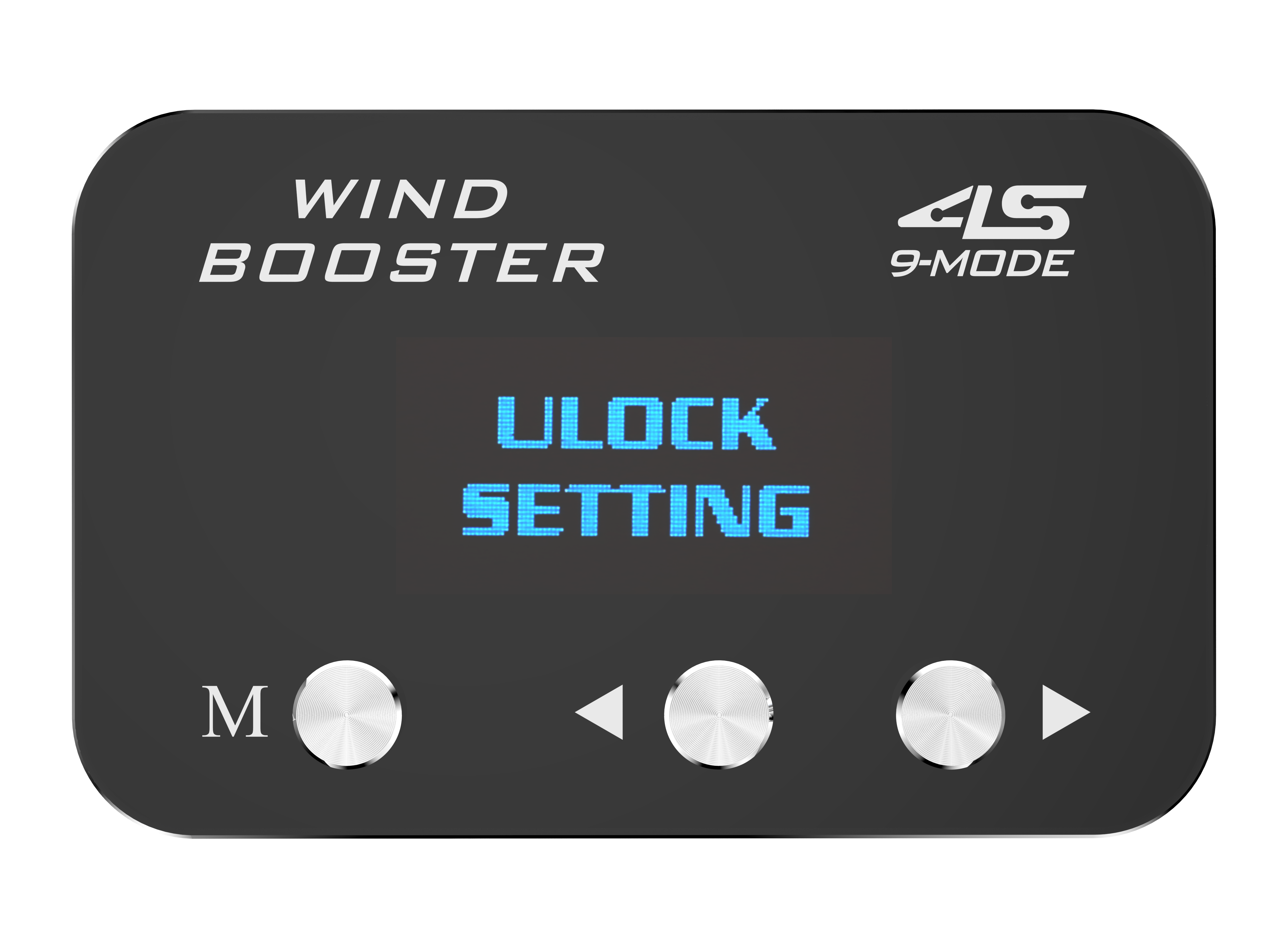 WINDBOOSTER 4S OBD Acceleration Performance Throttle Controller & Pedal Remap - Utilising Chip Tuning / Electronic Engine Tuning - Econ / Sport / Sport+ / Race Modes - OLED Display