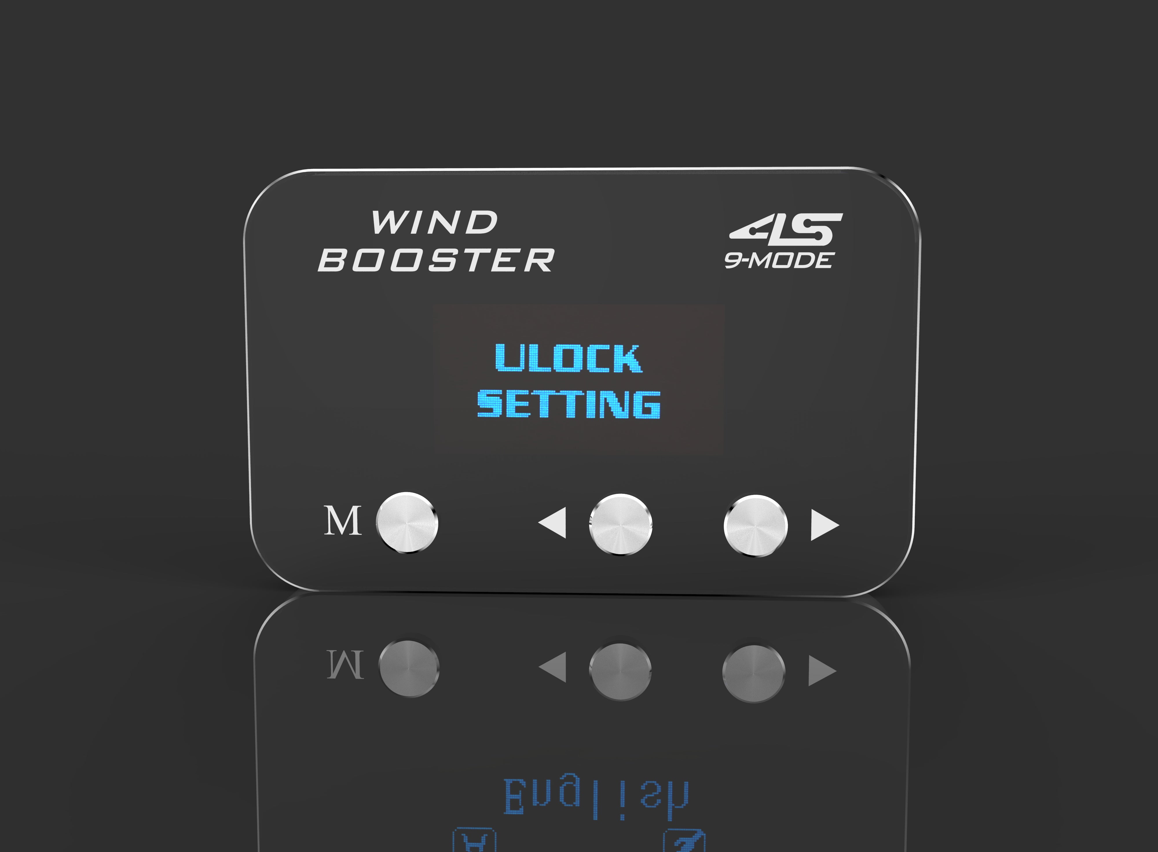 WINDBOOSTER 4S OBD Acceleration Performance Throttle Controller & Pedal Remap - Utilising Chip Tuning / Electronic Engine Tuning - Econ / Sport / Sport+ / Race Modes - OLED Display