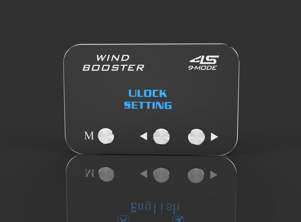 WINDBOOSTER 4S OBD Acceleration Performance Throttle Controller & Pedal Remap - Utilising Chip Tuning / Electronic Engine Tuning - Econ / Sport / Sport+ / Race Modes - OLED Display