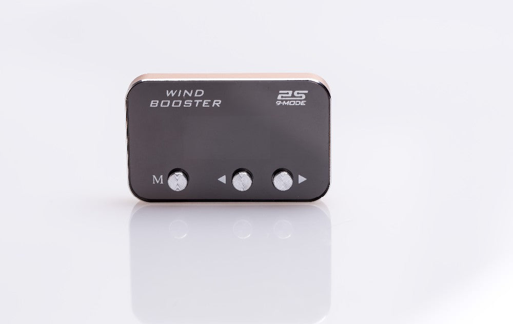 WINDBOOSTER 2S OBD Acceleration Performance Throttle Controller & Pedal Remap - Utilising Chip Tuning / Electronic Engine Tuning - Econ / Sport / Sport+ / Race Modes - OLED Display