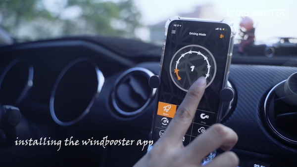 WINDBOOSTER GT & Bluetooth Mobile App OBD Acceleration Performance Throttle Controller & Pedal Remap - Utilising Chip Tuning / Electronic Engine Tuning - Econ / Sport / Sport+ / Race Modes - OLED Display