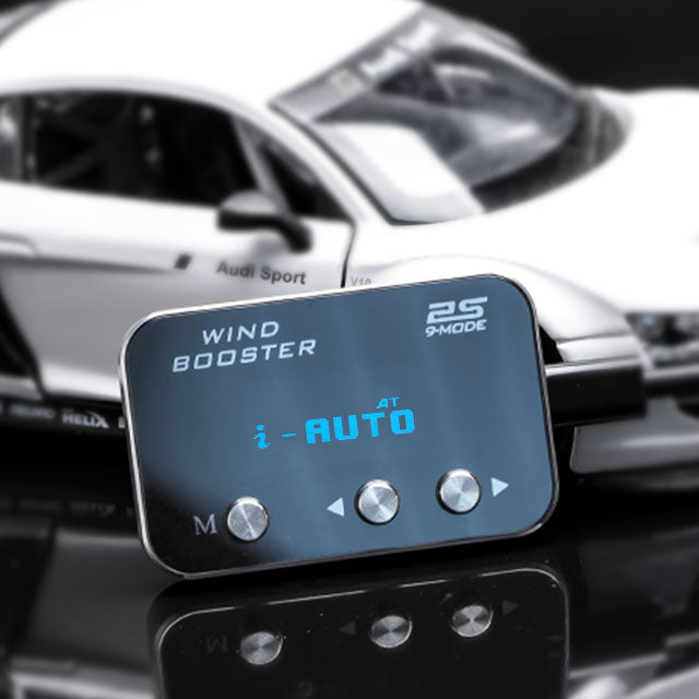 WINDBOOSTER 2S OBD Acceleration Performance Throttle Controller & Pedal Remap - Utilising Chip Tuning / Electronic Engine Tuning - Econ / Sport / Sport+ / Race Modes - OLED Display