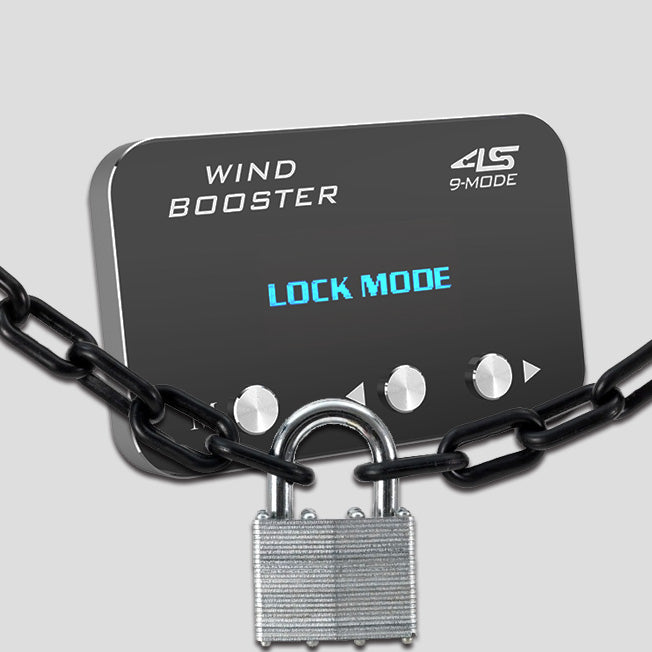 WINDBOOSTER 4S OBD Acceleration Performance Throttle Controller & Pedal Remap - Utilising Chip Tuning / Electronic Engine Tuning - Econ / Sport / Sport+ / Race Modes - OLED Display