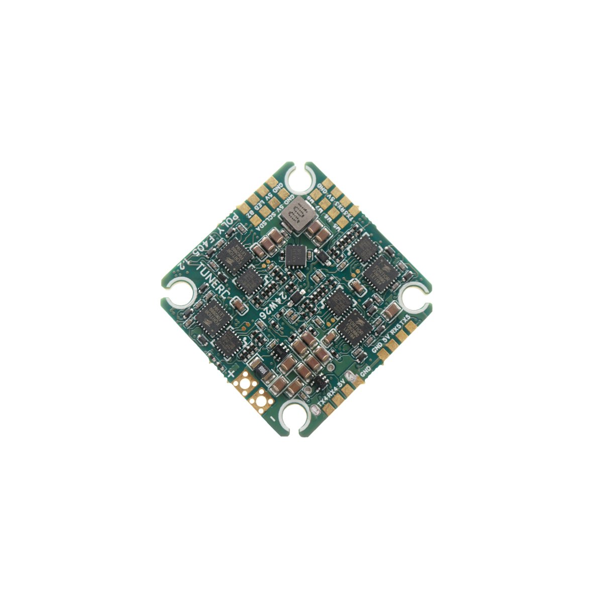 TuneRC Poly F405 20A AIO Flight Controller V1.2 for 2S-4S Toothpick & Cinewhoop Drones