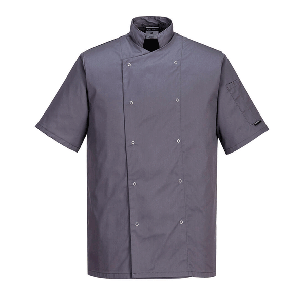 Portwest C733 Cumbria Short Sleeve Chefs Jacket