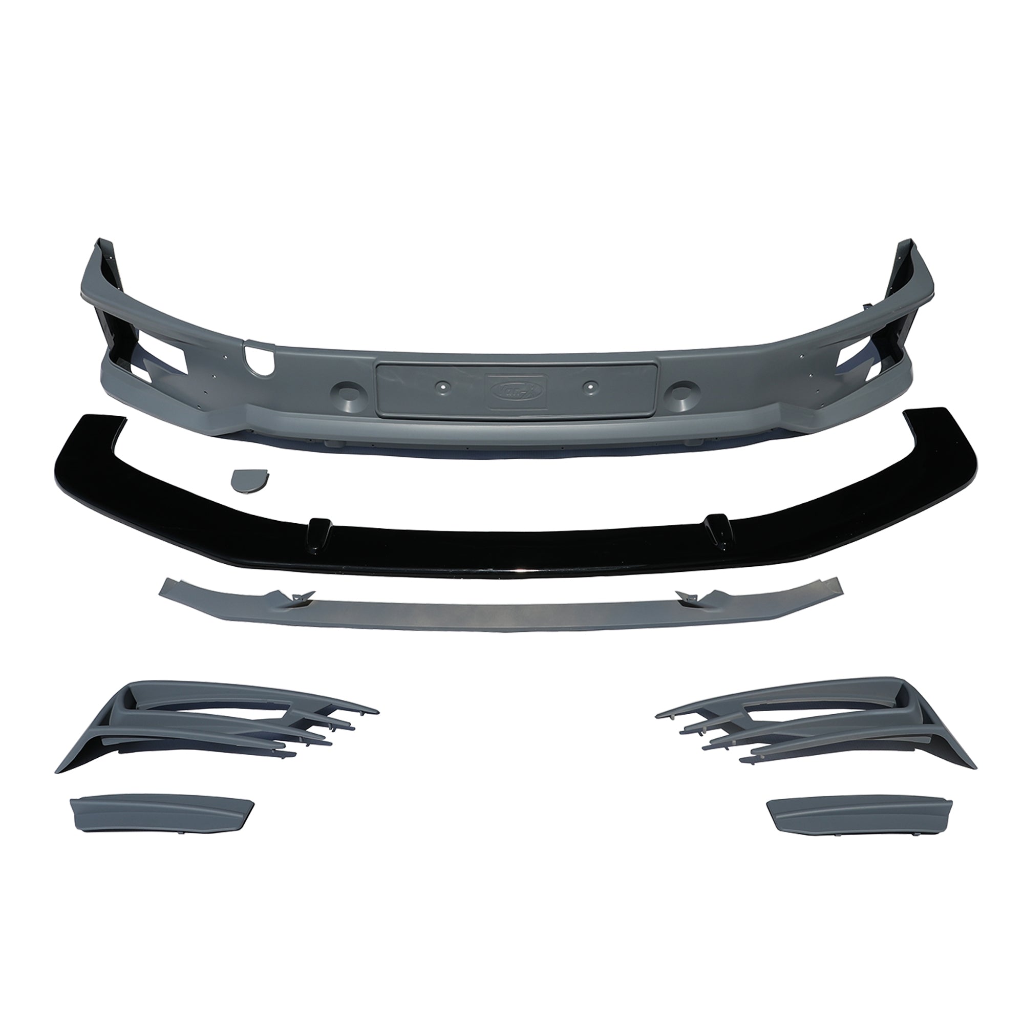 For VW T6 Transporter Front Sportline Spoiler –  Painted & Ready to Fit | Front End Upgrade