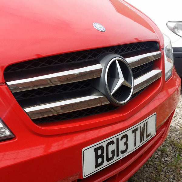 For Mercedes Vito Front Grille Stainless Steel Set of 4 Trims | Van-X