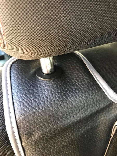 For VW T5 & T5.1 Transporter Double Seat Back Organiser – Premium Leatherette Storage Solution