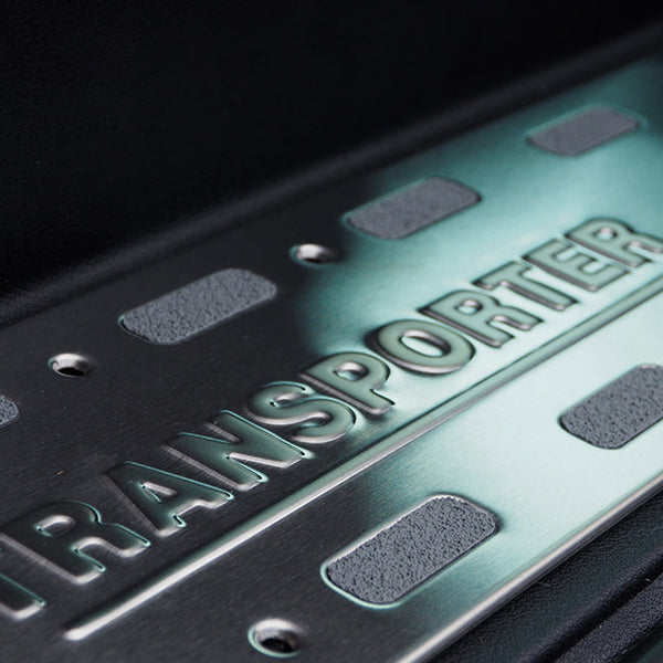 For VW T5, T5.1 campervan Step Protectors Stainless Steel For Kombi, Sport Line, Shuttle, Twin-doors (Set of 4) Protection latest accessories