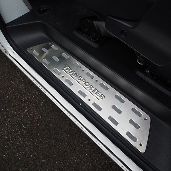 For VW T6.1 Transporter Step Protectors Stainless Steel For Kombi, Sport Line, Shuttle, Twin-doors (Set of 4)