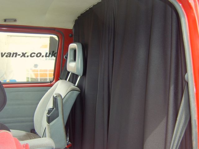 For Citroen Dispatch Cab Divider Curtain Kit with Rail Premium Quality - Van-X