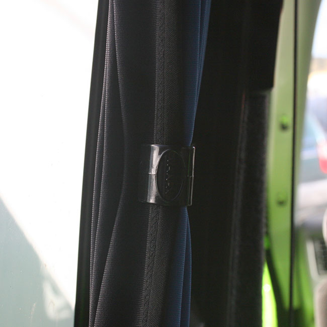 Van-X Curtain Holders – Set of 2 for Campervans, Motorhomes & Van Conversions