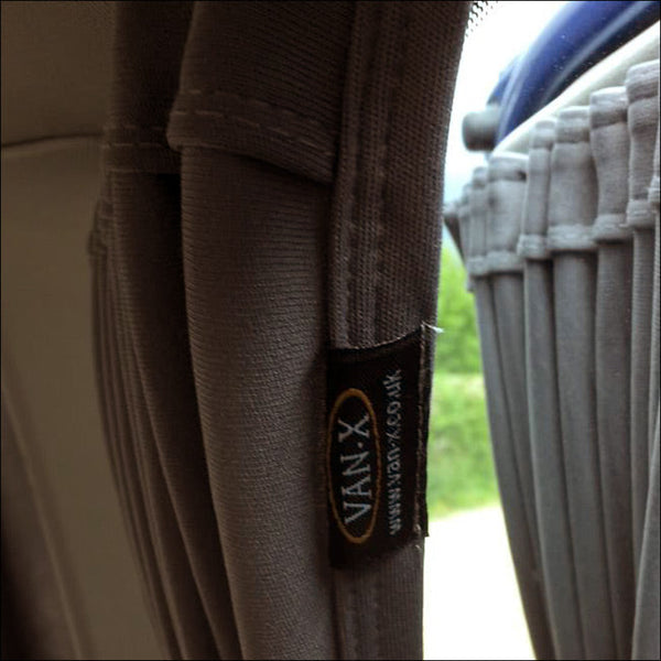 For VW Caddy Interior Window Curtains Eco-Line 2 x Rear Quarter Curtains