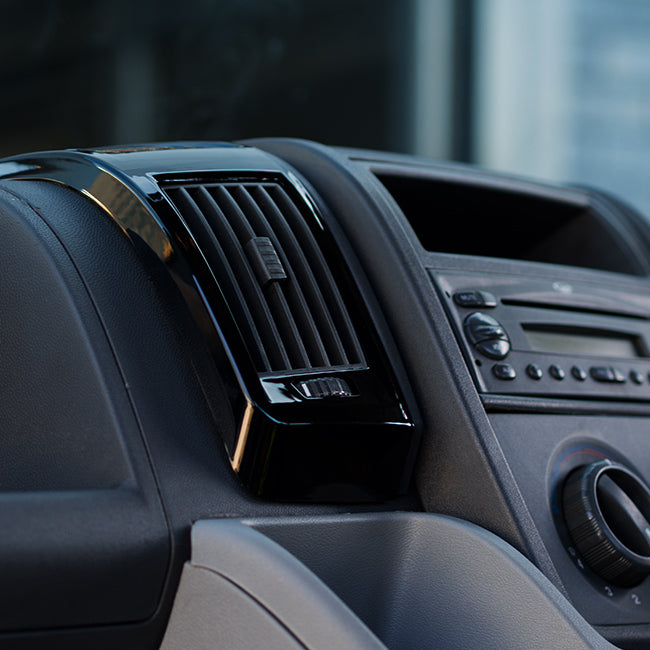 For Peugeot Boxer Dashboard Air Vent (Black) Painted and Ready to Fit
