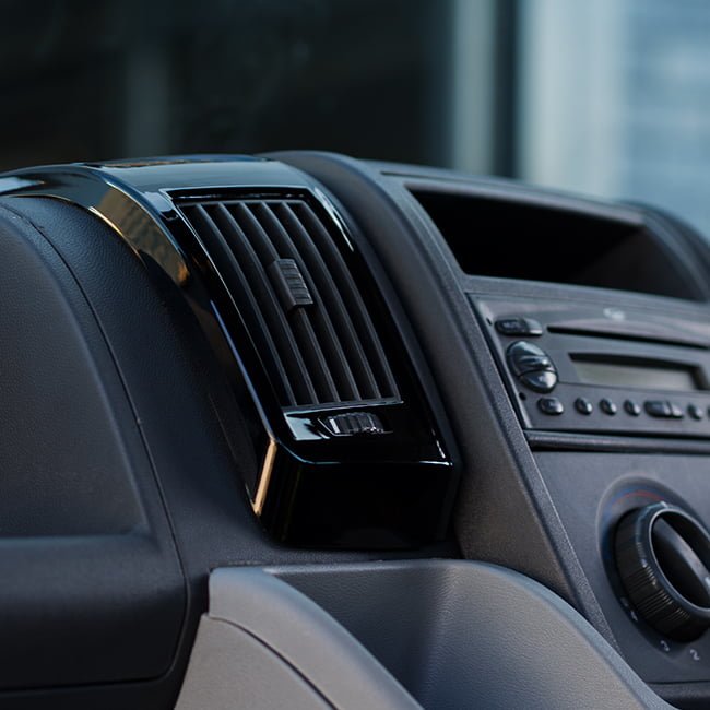 For Citroen Relay Dashboard Air Vent (Black) - Painted and Ready to Fit - OEM Replacement