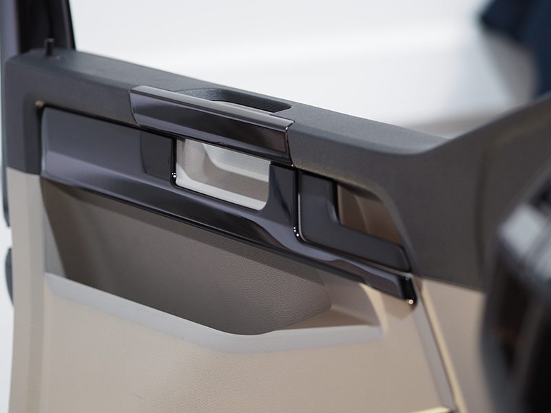 For VW T6 Transporter Comfort Dash Styling Door Card Trim + Grab Handle Bundle Painted and Ready to Fit