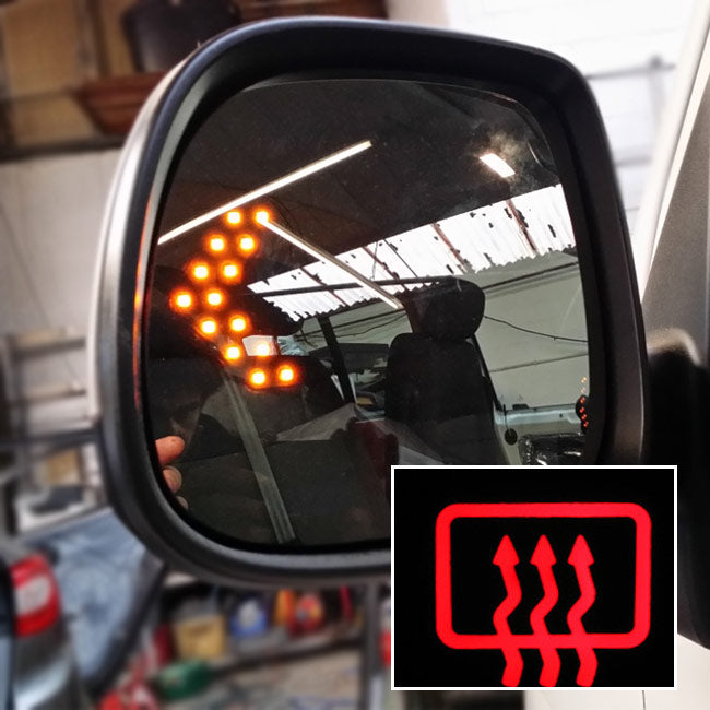 For VW T5.1 / T6 LED Wing Mirror Lens Heated