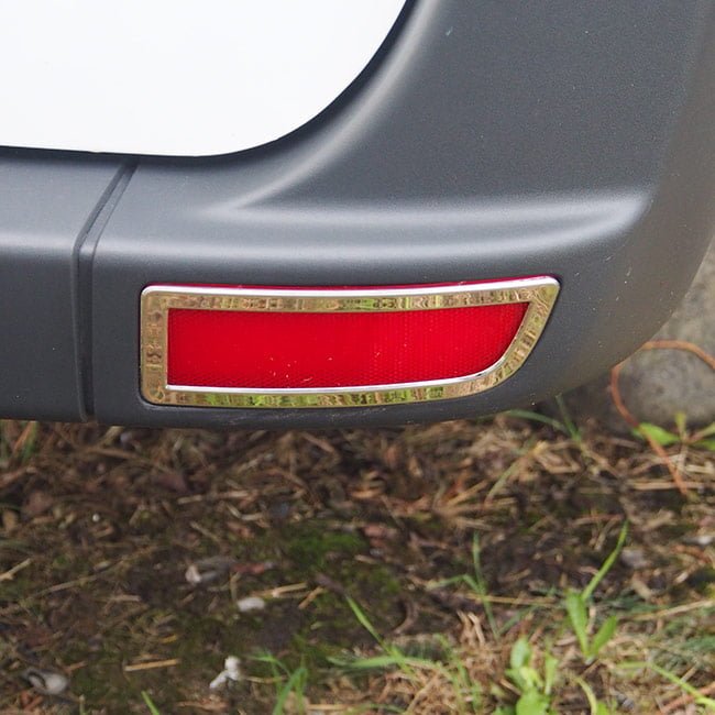 For Mercedes Dodge Sprinter Rear Bumper Reflector Trims Stainless Steel | Van-X
