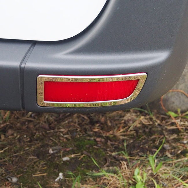For Mercedes Dodge Sprinter Rear Bumper Reflector Trims Stainless Steel | Van-X