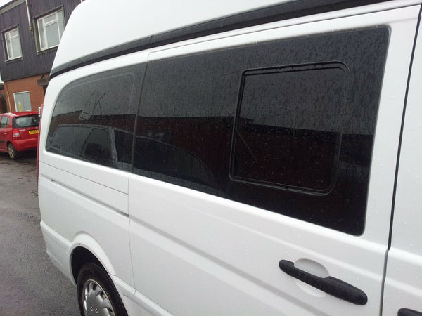 For Mercedes Vito Smoked Side Window Sliding Glass (B-Grade)